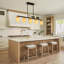 5 - Light Natural Kitchen Island Pendant