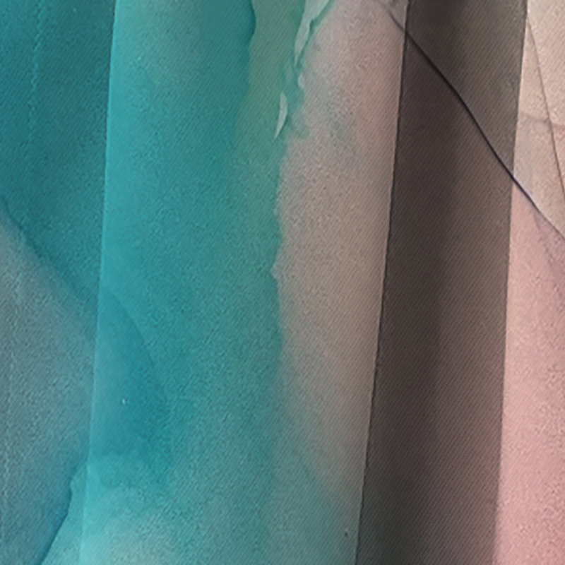 Enchanted Spills - Rideau abstrait - Rideau abstrait occultant - 1 panneau, L 52 po x L 84 po
