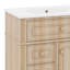 Meuble-lavabo de 30 po avec lavabo, meuble-lavabo de salle de bain Moderm avec 1 tiroir rabattable, 2 tiroirs, support de rangement sur 2 niveaux et tablette réglable-1466670856
