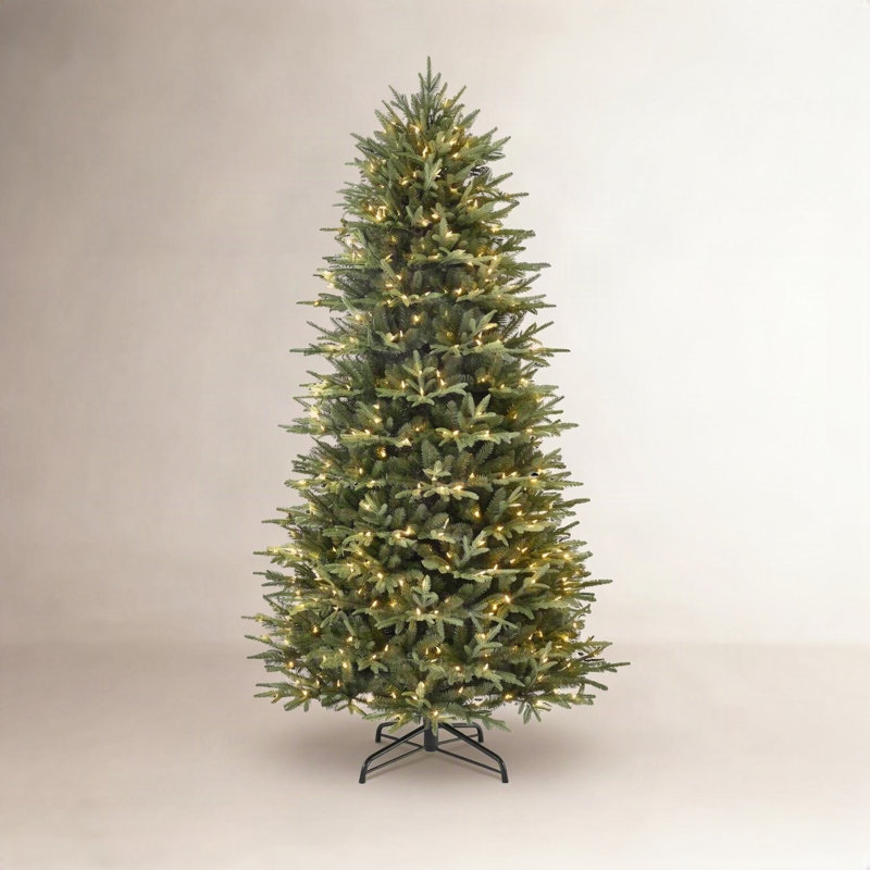 Pre-Lit Fraser Fir Christmas Tree, 7.5' H