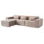 Ensemble modulaire 4 pièces avec repose-pieds 4 pièces-130628797