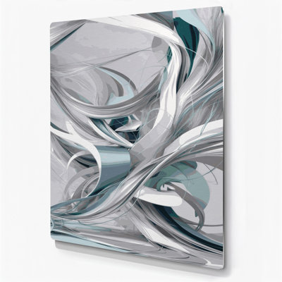Art numérique gris Abstraction numérique 46