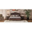 Structure de lit plateforme en bois, lit plateforme de style rétro avec support en lattes de bois-1292543644-1292543634