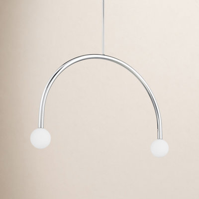 Rua 2-Light Chandelier