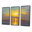 Shanell - Ensemble d'art mural coucher de soleil-108464523-108464527