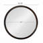 Miroir mural 20 "avec cadre en bois-1231507506
