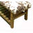 Rego Faux Cowhide Upholstered Storage Bench