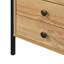 Alva 3 Drawer Bedside Table-118372340