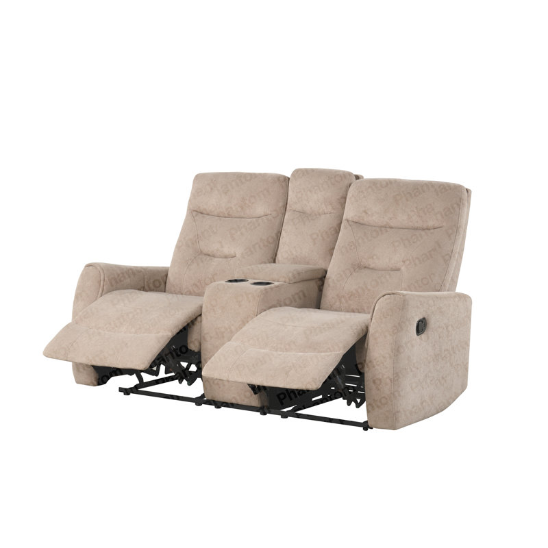 Causeuse avec console Paterson G00277A-RL, beige