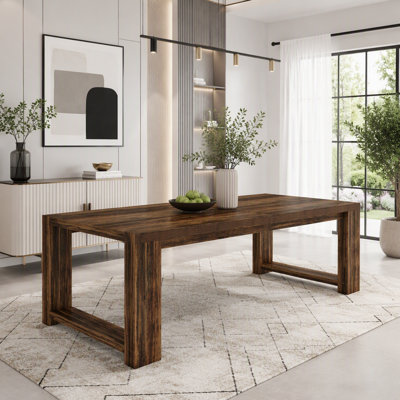Elegant Kitchen Table,Extra-LongDining Table