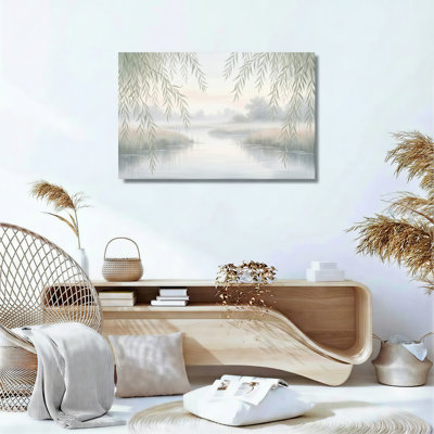 Ensemble de 1 tableau sur toile Misty River