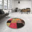 Tapis bleu/gris/rose zone contemporaine-889273188