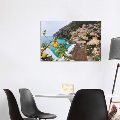 Positano Spring View, Amalfi Coast, Italy by George Oze - Print on Canvas