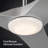 Gossamer 52'' Indoor Ceiling Fan with Light and Remote, Ceiling Fan with LED Light Kit, Modern 3-Blade Design, Quiet 6-Speed DC Motor - Brushed Nickel-89481479-89481473