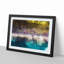 Flamingos Taking Flight in Abstract - Picture Frame Graphic Art Print-55730842-55730840