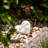 Sullivans Blessed Heart Stone 3"H; Off-White