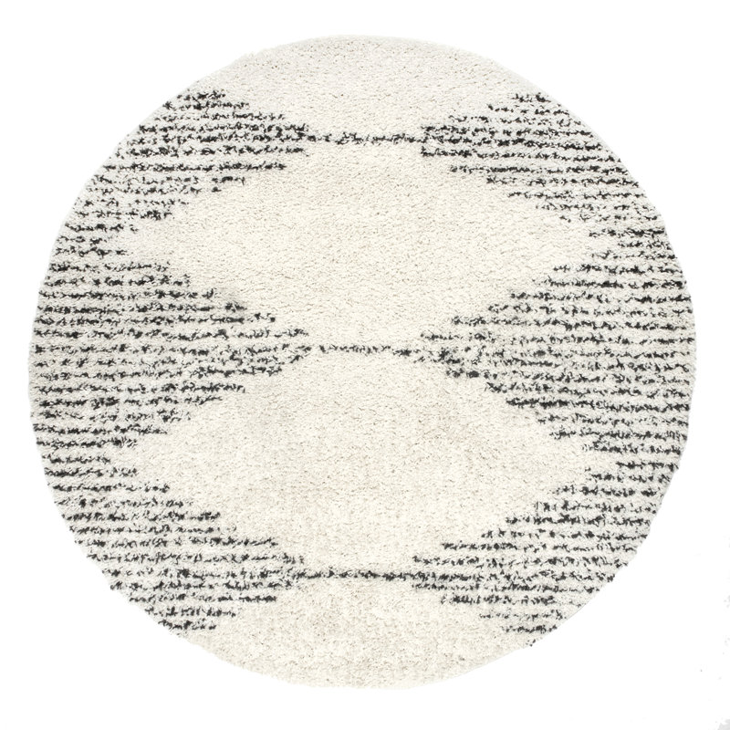 Shag Area Rug, Round 183cm