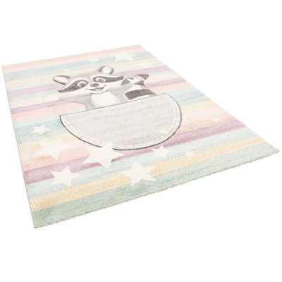 Enora Rectangle Striped Area Rug