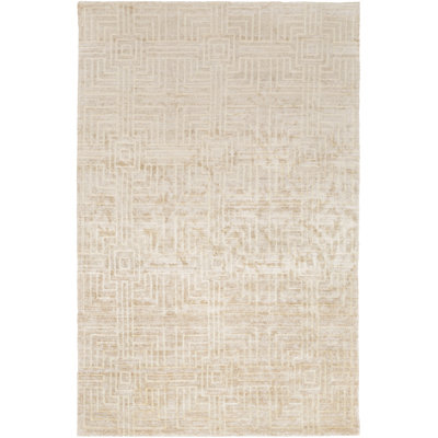 Terrance Viscose Geometric Indoor Rug