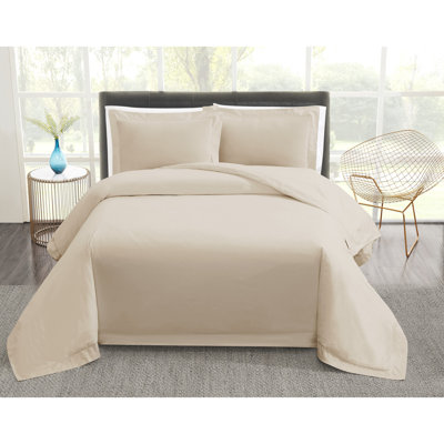 Vince Camuto 400TC Percale Cotton Duvet Set