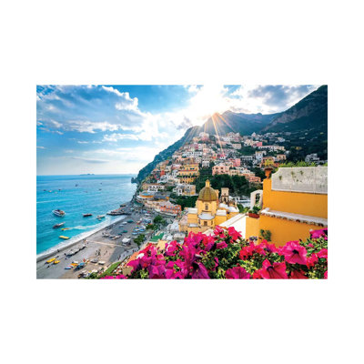 «Positano, Church Santa Maria Assunta V» par Susanne Kremer - Photographie sur toile tendue