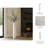 Contemporary Ceramic Tall Floor Vase for Home Decor - Minimalist Flower Vase Accent for Living Room, Entryway, and Corner Styling - 32", White-712763392