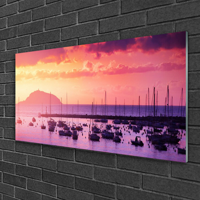 Sea - No Frame Print on Glass