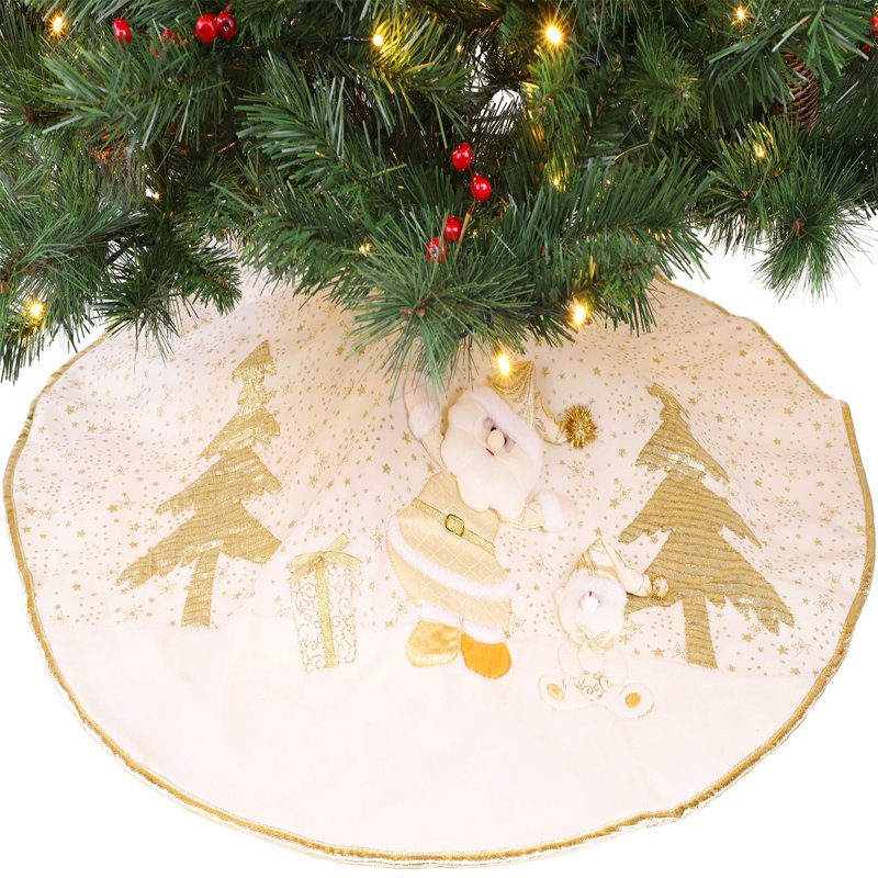 Annaclara Faux Fur Tree Skirt