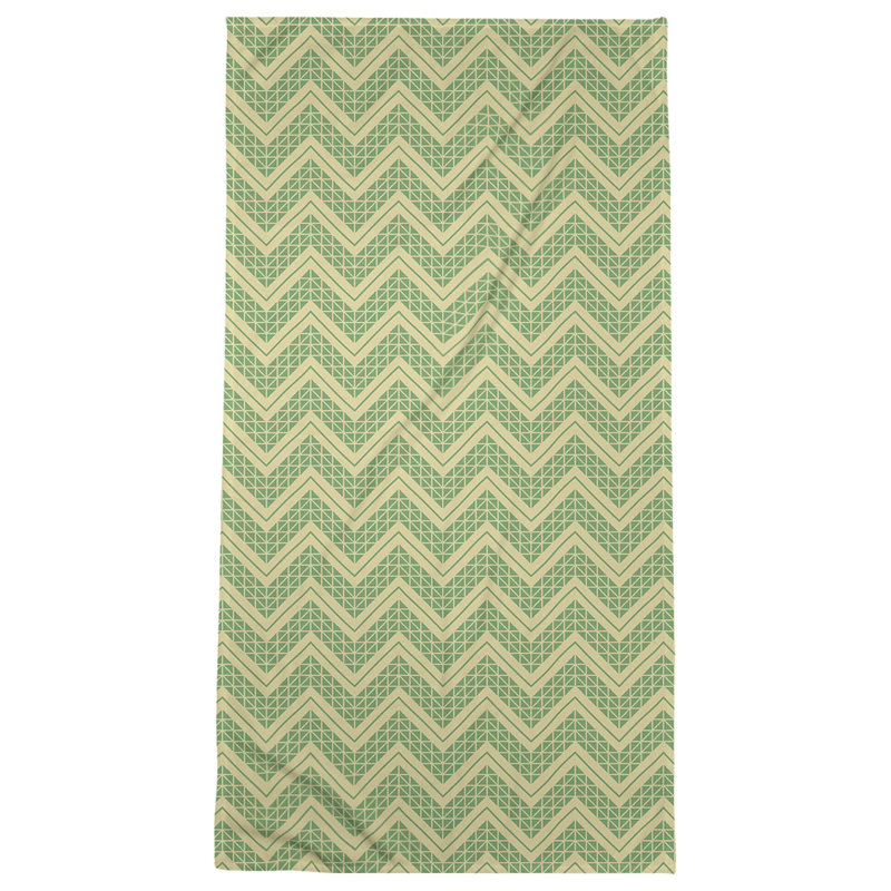 Stephenie Bath Towel, Yellow/Green