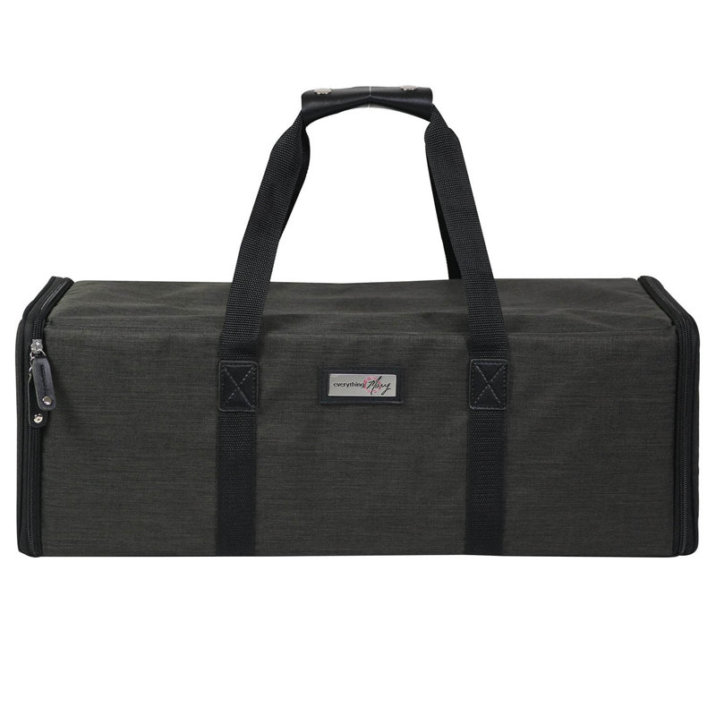 Latitude Run Fabric Storage Bag, 21.6 cm H x 21.6 cm W x 57.1 cm D, Black