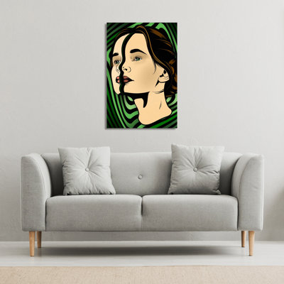 No Title by Andrew Lee - Wrapped Canvas Print