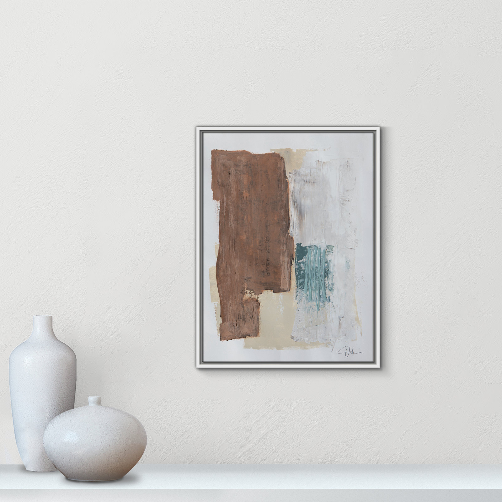 Rosena I Print, 25.5'' H x 19.5'' W x 2'' D, White Framed