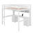 Full Size Loft Bed With Desk, Cabinets, Drawers And Charging Station-1624442815