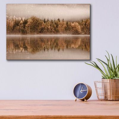  'Layers' by Martin Podt Acrylic Glass Wall Art, 16" x 12"