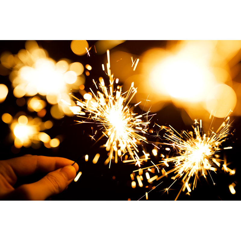 Sparkler by KutakhAleksandr - Wrapped Canvas Print, 20"H x 30"W