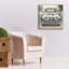 Toile épique Graffiti «Beautiful Country 3 Grey White Sq» par James Wiens, 26 po x 26 po-2088435566