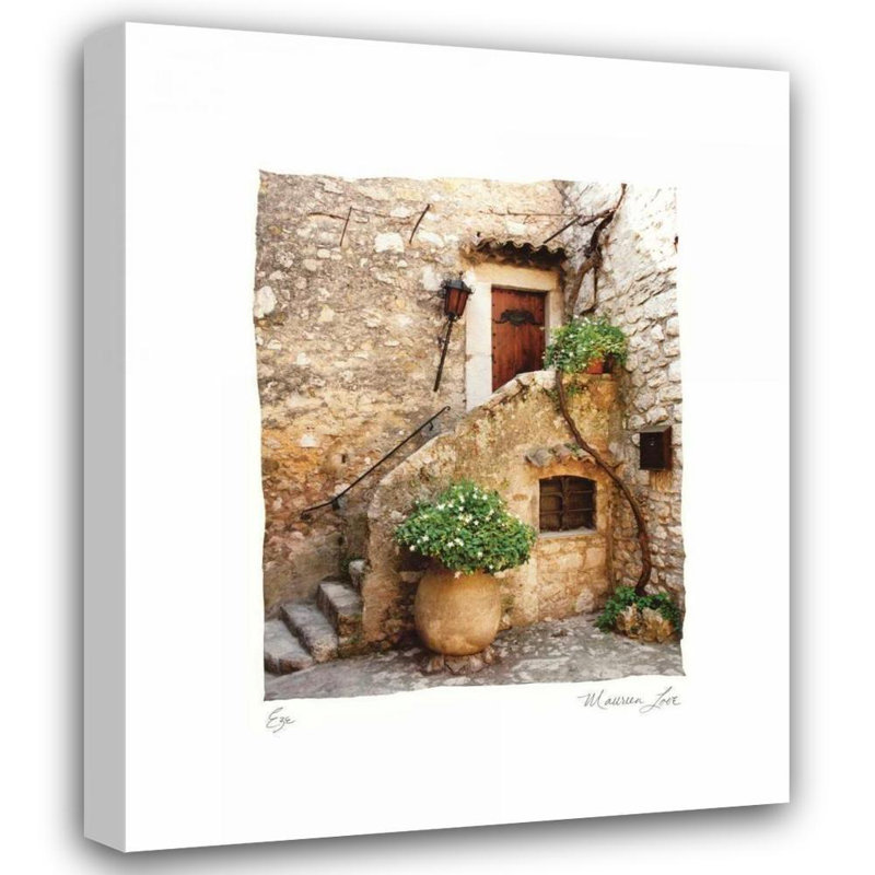 «Red Barrel Studio® Love» par Maureen, reproduction d'art sur toile sous le titre: Eze, H 18 po x l 15 po