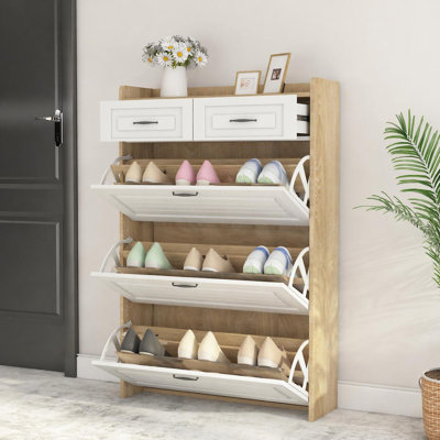 9 Pair Shoe Storage Cabinet