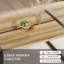 Table de salle à manger en bois 87 po avec pieds en métal noyer-119324011