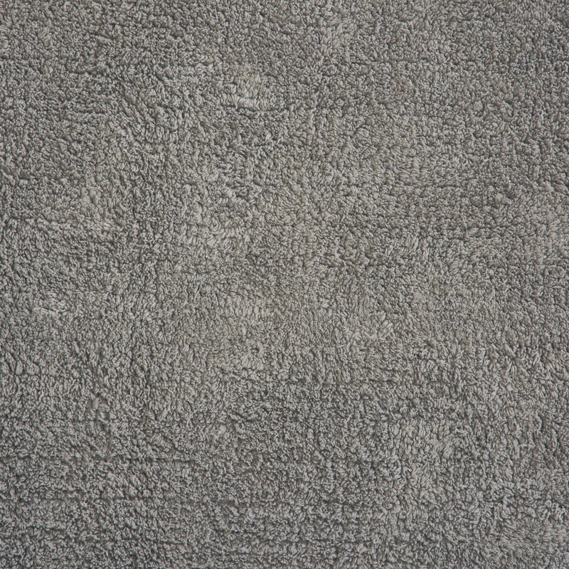 Fromma Cotton Blend Bath Rug, Gray