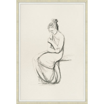 Contemplating Figure 1 Print