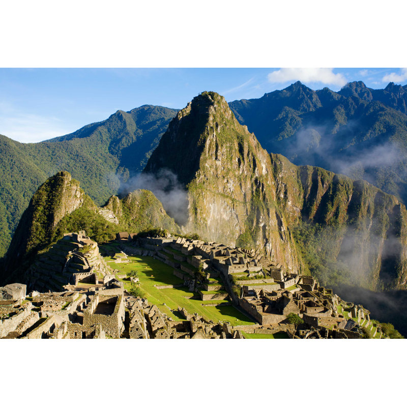 Machu Pichu par Alexeys - Photographie sur toile tendue, L 48 po x H 32 po