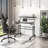 Techni Mobili Rolling Writing Desk With Height Adjustable Desktop And Moveable Shelf-110643752