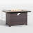 8 - Person Outdoor Furniture Rattan Patio Set With PE Rattan Base Fire Pit Table And Coffee Table-2006779854
