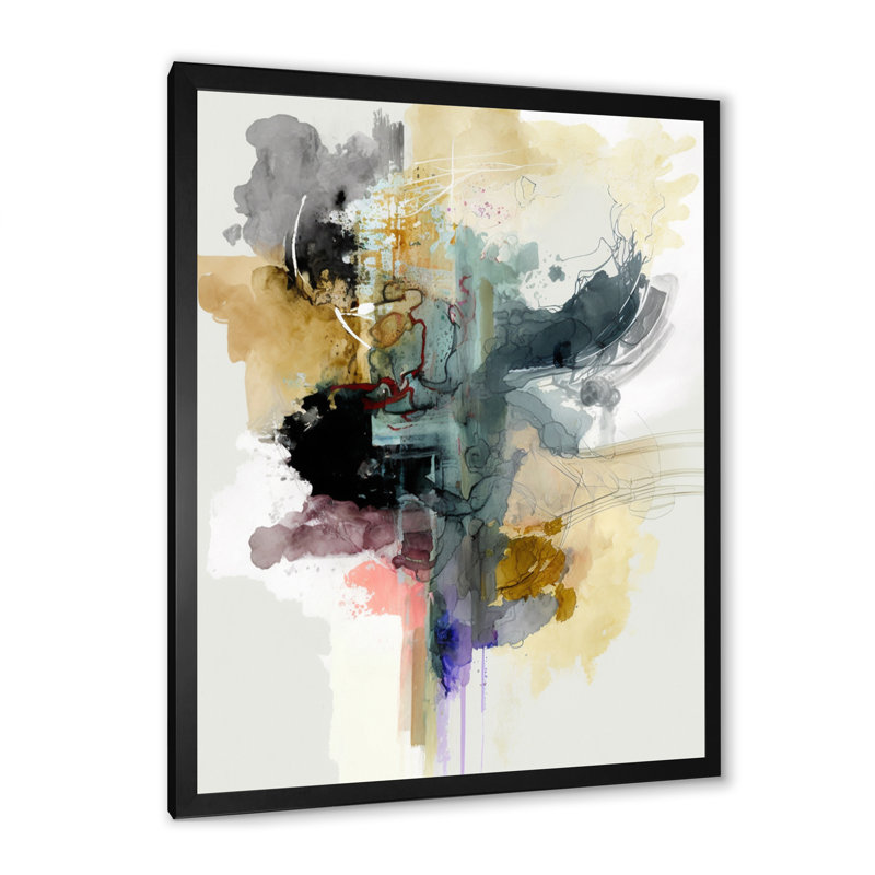 Alizarin Command II - reproduction sur toile, Impression noire sur toile encadrée, L 12 po x H 20 po