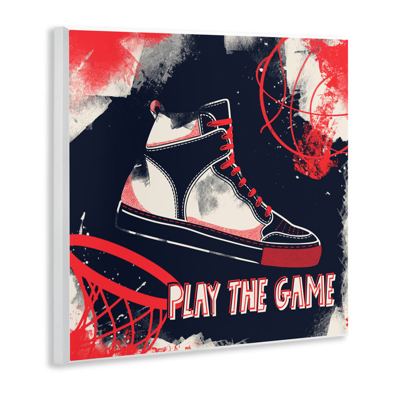 Play The Game Urban, plaque murale graffiti, design par Marcus Prime
