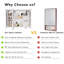 Led Anti Fog Medicine Cabinets, Aluminum Plastic 35.4 X 27.6, Modern Bathroom