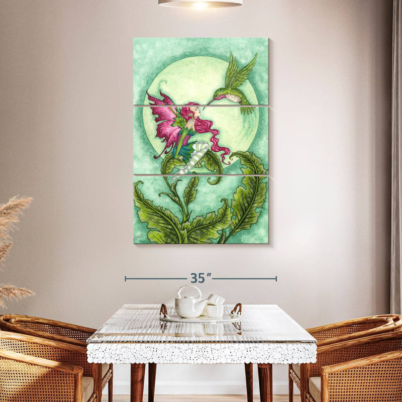 Kelan Flirting, 50'' H x 32'' W