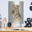 Airedale par Barbara Keith - peinture sur métal sans cadre-77300021