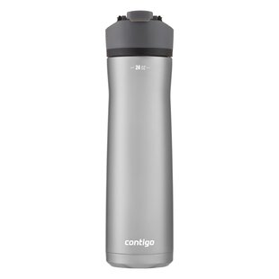 Hydrojug 64oz Stainless Steel Water Bottle Triple-Insulated, BPA-Free - Wide-Mouth, Dual-Function Spout, Carry Handle - Cold 24 Hrs - Durable for